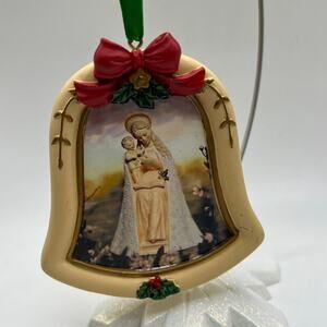 Hummel for Danbury Mint Bell Christmas Ornament Flower Madonna